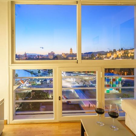 Lu&Cia Malaga Skyline Lägenhet Exteriör bild