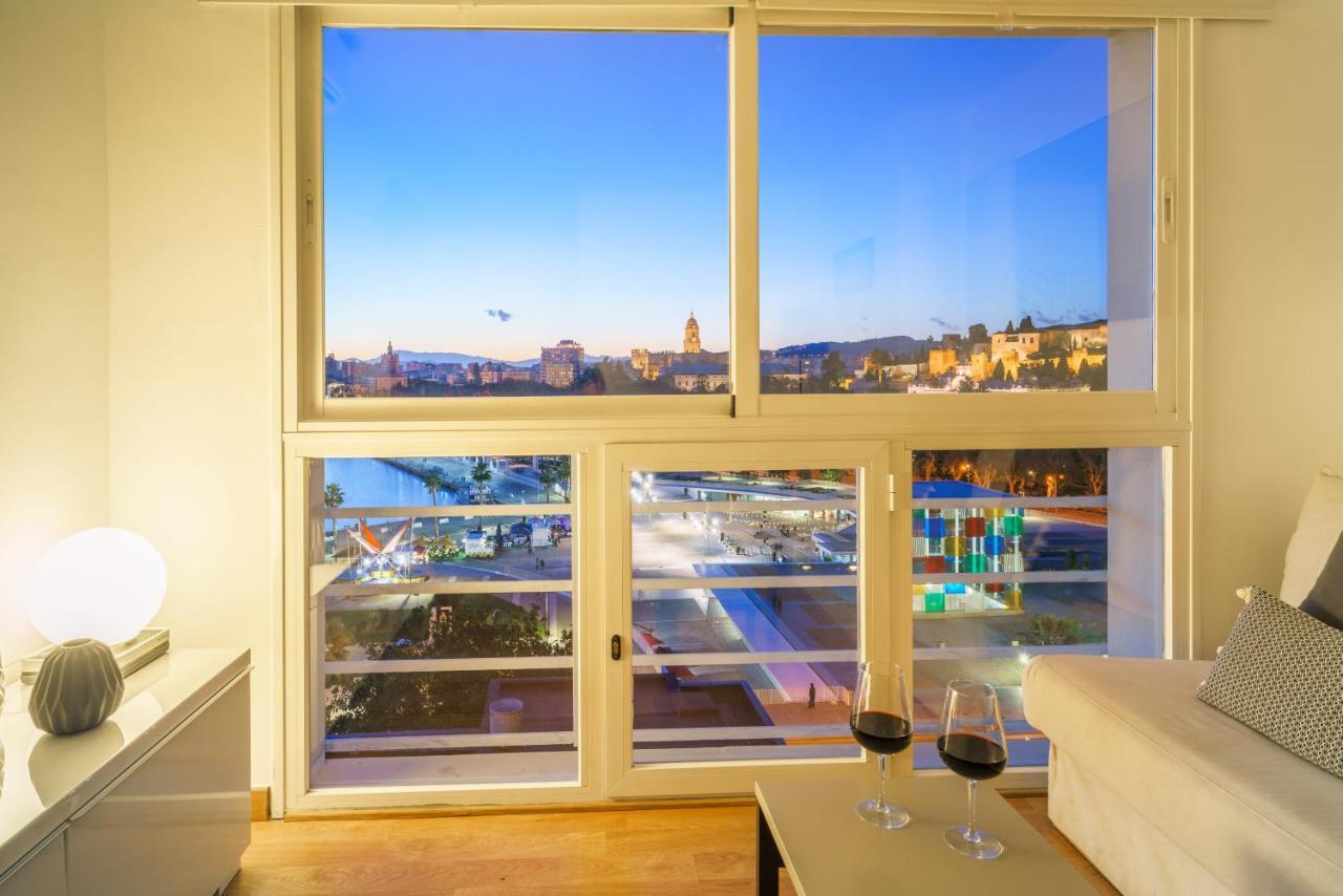 Lu&Cia Malaga Skyline Lägenhet Exteriör bild