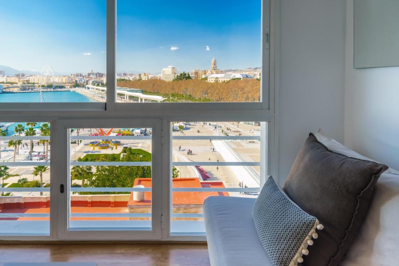 Lu&Cia Malaga Skyline Lägenhet Exteriör bild